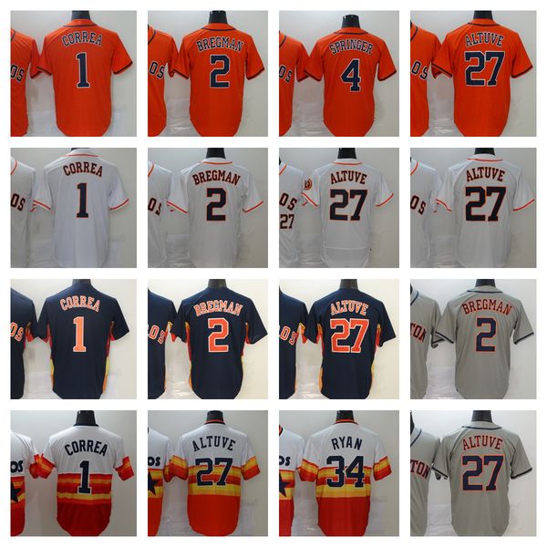 astros 27 jose altuve baseball jersey houston city 1 carlos correa 2 alex bregman 4 george springer 34 nolan ryan blank men women youth, Blue;black
astros 27 jose altuve baseball jersey houston city 1 carlos correa 2 alex bregman 4 george springer 34 nolan ryan blank men women youth, Blue;black