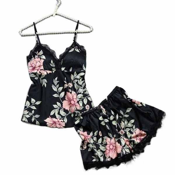 women's tracksuits sleep lounge pajama set sleepwear women summer pyjama femme fashion floral print pajamas for with chest pad women�, Gray
women's tracksuits sleep lounge pajama set sleepwear women summer pyjama femme fashion floral print pajamas for with chest pad women�, Gray
