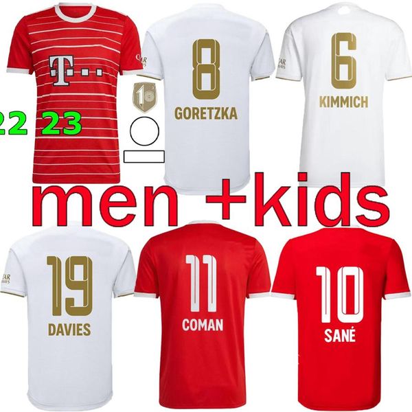 de ligt mane soccer jerseys 22 23 gravenberch sane bayern munich mazraoui muller davies kimmich tel football shirts men kids kit coman 2022, Black;yellow
de ligt mane soccer jerseys 22 23 gravenberch sane bayern munich mazraoui muller davies kimmich tel football shirts men kids kit coman 2022, Black;yellow