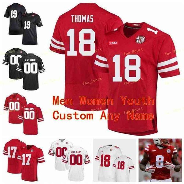 american college football wear college ncaa jerseys nebraska cornhuskers 10 jd spielman 14 brayden miller 14 rahmir johnson 16 noah vedral, Black
american college football wear college ncaa jerseys nebraska cornhuskers 10 jd spielman 14 brayden miller 14 rahmir johnson 16 noah vedral, Black