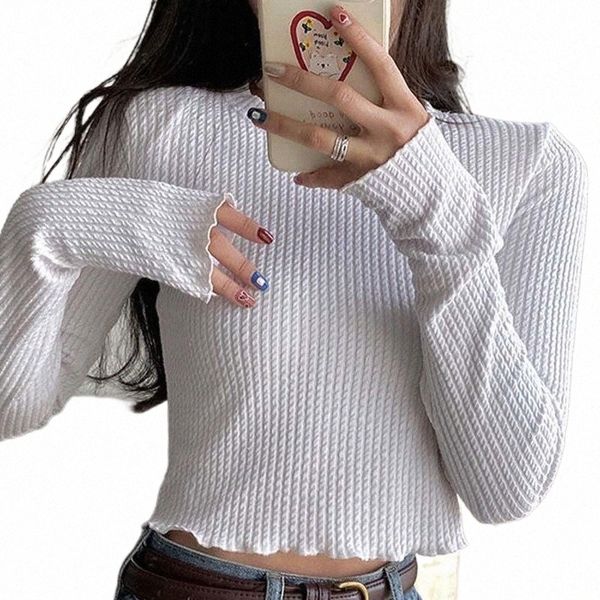 women's t-shirt women's t-shirt women long sleeve t-shirts slim korean style basic solid crop casual knitting tshirt feminine dai, White
women's t-shirt women's t-shirt women long sleeve t-shirts slim korean style basic solid crop casual knitting tshirt feminine dai, White
