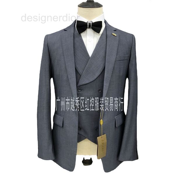 men's suits & blazers designer korean grey men's suit wedding small vest three piece business 8oqi, White;black
men's suits & blazers designer korean grey men's suit wedding small vest three piece business 8oqi, White;black