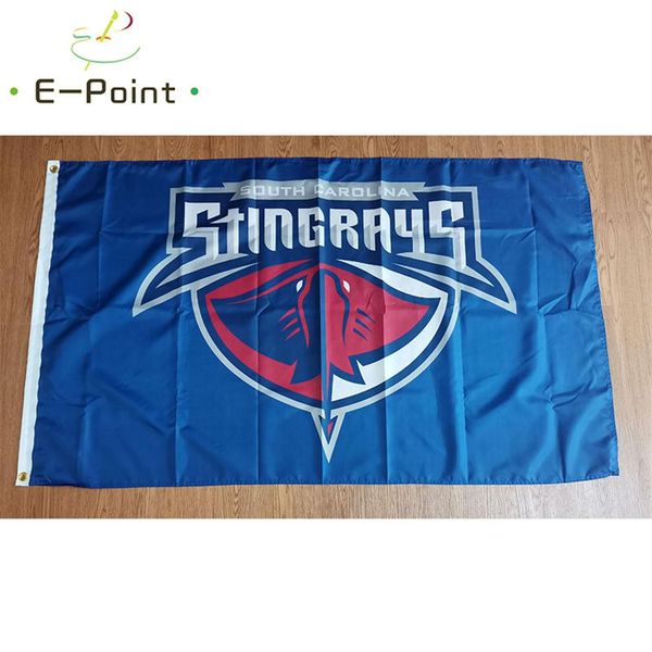 echl south carolina stingrays flag 3 5ft 90cm 150cm polyester banner decoration flying home & garden festive gifts2623
echl south carolina stingrays flag 3 5ft 90cm 150cm polyester banner decoration flying home & garden festive gifts2623