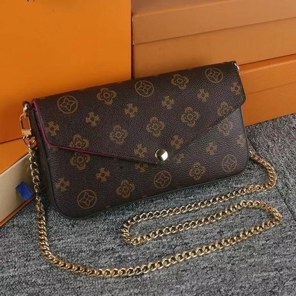 3pcs set classic luxury designer handbag pochette felicie bag genuine leather handbags shoulder handbag clutch tote messenger shopping purse
3pcs set classic luxury designer handbag pochette felicie bag genuine leather handbags shoulder handbag clutch tote messenger shopping purse