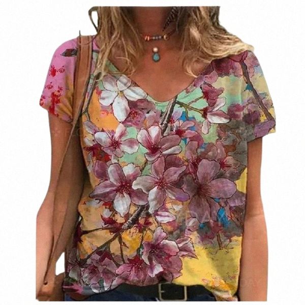 women's t-shirt women's t-shirt 2022 summer floral print t shirt women short sleeve o-neck pullover streetwear casual loose plus, White
women's t-shirt women's t-shirt 2022 summer floral print t shirt women short sleeve o-neck pullover streetwear casual loose plus, White