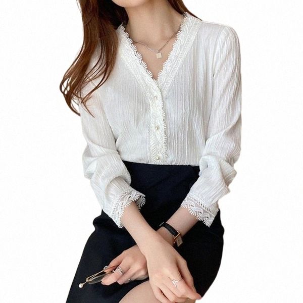 women's blouses & shirts blouse chiffion women white elegant office lady work v neck shirts spring korean 2021 fashion female blousa l
women's blouses & shirts blouse chiffion women white elegant office lady work v neck shirts spring korean 2021 fashion female blousa l