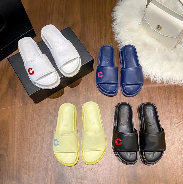 candy color letter thick-soled slipper luxury leather scuffs sandal fashion women leisure slippers summer outdoor beach shoes wearproof sand, Black
candy color letter thick-soled slipper luxury leather scuffs sandal fashion women leisure slippers summer outdoor beach shoes wearproof sand, Black