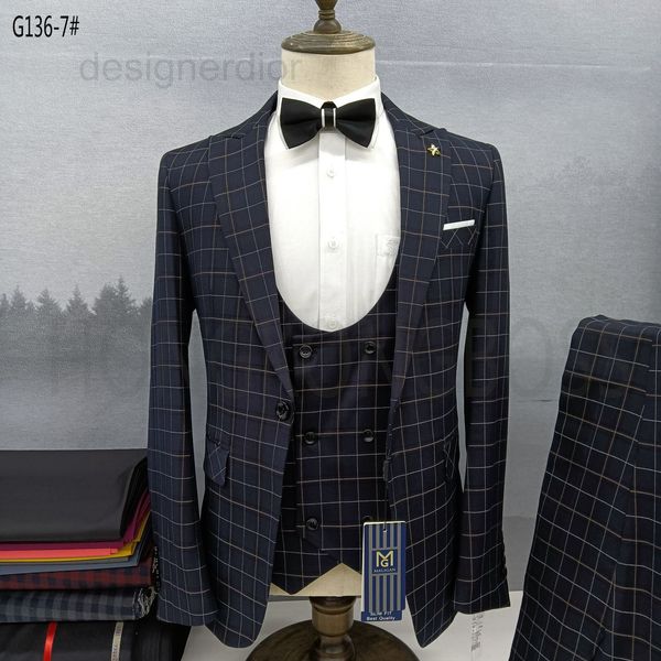 men's suits & blazers designer casual suit slim fit trendy plaid bridegroom's wedding dress korean coat business a6gg, White;black
men's suits & blazers designer casual suit slim fit trendy plaid bridegroom's wedding dress korean coat business a6gg, White;black