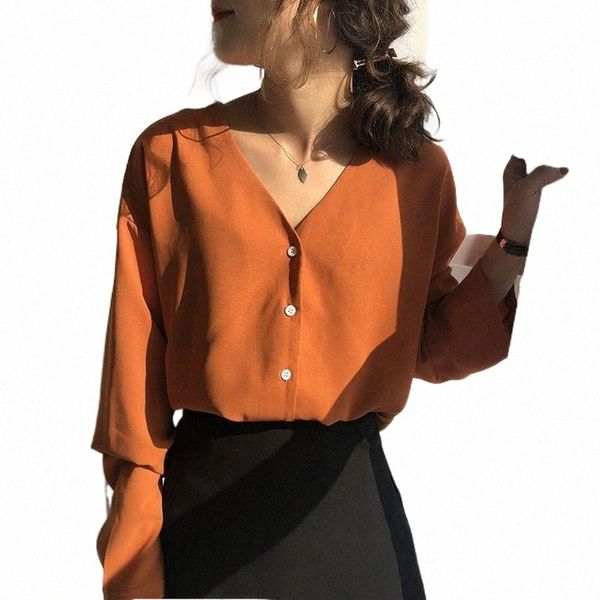 women's blouses & shirts blouses women v-neck soft chiffon all-match blouse womens korean style harajuku casual elegant office lady sh, White
women's blouses & shirts blouses women v-neck soft chiffon all-match blouse womens korean style harajuku casual elegant office lady sh, White