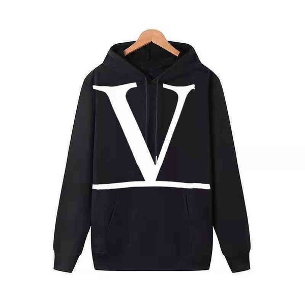 men's hoodies sweatshirts designer vlts classic luxury hoodie big v printing autumn winter fashion mens and womens coat pure cotton swe, Black
men's hoodies sweatshirts designer vlts classic luxury hoodie big v printing autumn winter fashion mens and womens coat pure cotton swe, Black