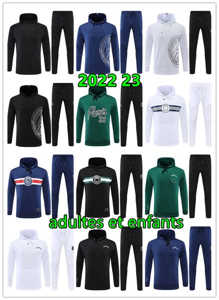 2022 man and kids soccer tracksuit 2022 psgs hoodies kids fr football jackets tracksuits training jogging suit jacket kit, Black
2022 man and kids soccer tracksuit 2022 psgs hoodies kids fr football jackets tracksuits training jogging suit jacket kit, Black