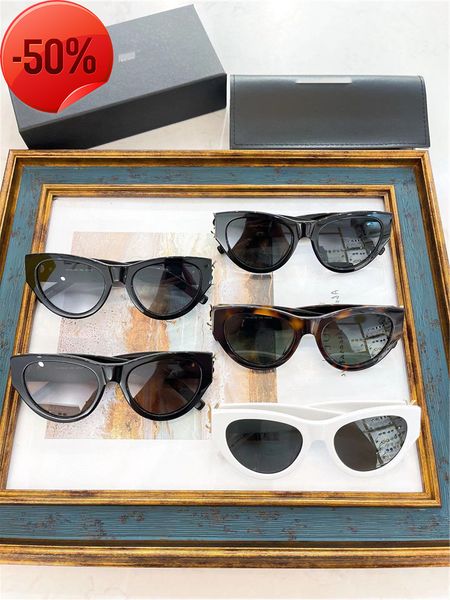designer sunglasses new slp cat eye sunglass ins net red same super sl m94 personalized fashion sunglass women, White;black
designer sunglasses new slp cat eye sunglass ins net red same super sl m94 personalized fashion sunglass women, White;black