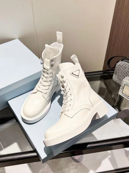 pr03 brand luxury boots women's thick heel sole increase inverted triangle mark fashion martin boots woman trend gauge division ankle d, Black
pr03 brand luxury boots women's thick heel sole increase inverted triangle mark fashion martin boots woman trend gauge division ankle d, Black