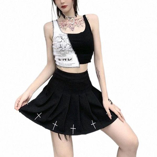 women's tanks & camis women's tanks & camis women goth punk tank u-neck color block patchwork slim crop aesthetic letters graphic, White
women's tanks & camis women's tanks & camis women goth punk tank u-neck color block patchwork slim crop aesthetic letters graphic, White