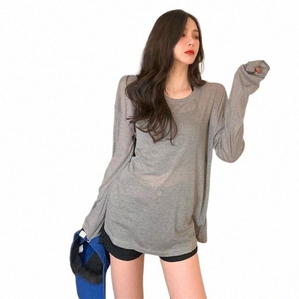 women's t-shirt women's t-shirt sun-proof t-shirts women oversize breathable solid long sleeve spring outwear korean style trendy, White
women's t-shirt women's t-shirt sun-proof t-shirts women oversize breathable solid long sleeve spring outwear korean style trendy, White