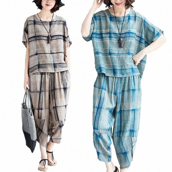 women's tracksuits summer women's sets cotton and linen lattice short sleeve t-shirt & wide leg pants 2 pcs casual suits tracksuit, Gray
women's tracksuits summer women's sets cotton and linen lattice short sleeve t-shirt & wide leg pants 2 pcs casual suits tracksuit, Gray