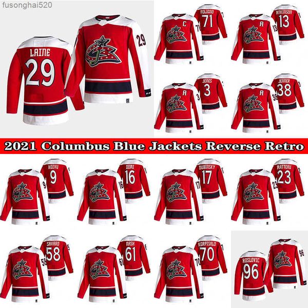 29 patrik laine columbus blue jackets 2021 reverse retro jersey 71 nick foligno 3 seth jones 13 cam atkinson 38 boone jenner hockey jerseys, Black
29 patrik laine columbus blue jackets 2021 reverse retro jersey 71 nick foligno 3 seth jones 13 cam atkinson 38 boone jenner hockey jerseys, Black