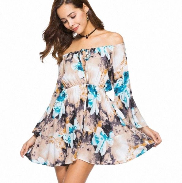 women's swimwear women's casual floral print off shoulder trumpet sleeve swing dress swimwear 85hr#, White;black
women's swimwear women's casual floral print off shoulder trumpet sleeve swing dress swimwear 85hr#, White;black