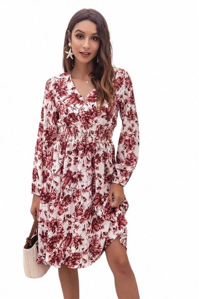 casual dresses casual dresses 2022 style women summer dress ladies floral v-neck long sleeves slim-waist knee-length for d6kq#, Black;gray
casual dresses casual dresses 2022 style women summer dress ladies floral v-neck long sleeves slim-waist knee-length for d6kq#, Black;gray
