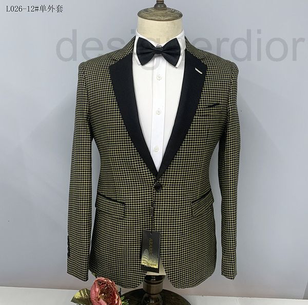 men's suits & blazers designer suit special price single western jacket wave point business performance dress two-piece set, White;black
men's suits & blazers designer suit special price single western jacket wave point business performance dress two-piece set, White;black