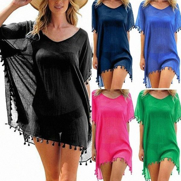women's swimwear beach dress cover up women summer bikini tassel bathing swimsuit baggy tunic t-shirt wear women's swimwear p2zj#, White;black
women's swimwear beach dress cover up women summer bikini tassel bathing swimsuit baggy tunic t-shirt wear women's swimwear p2zj#, White;black
