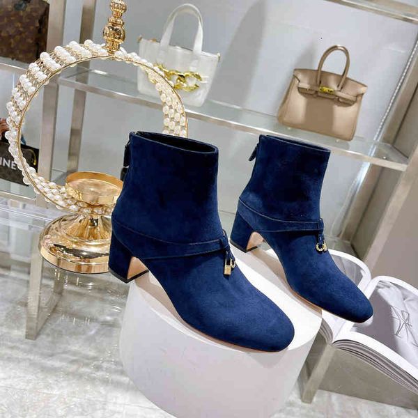 boots british style short boots women autumn winter thick heel fashion temperament back zipper naked, Black
boots british style short boots women autumn winter thick heel fashion temperament back zipper naked, Black