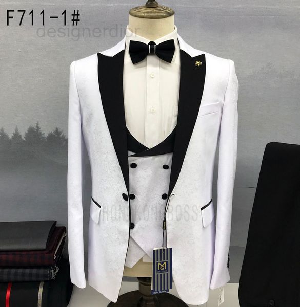 men's suits & blazers designer 2022 new color contrast stitching three piece men's suit coat trendy korean version casual sense, White;black
men's suits & blazers designer 2022 new color contrast stitching three piece men's suit coat trendy korean version casual sense, White;black