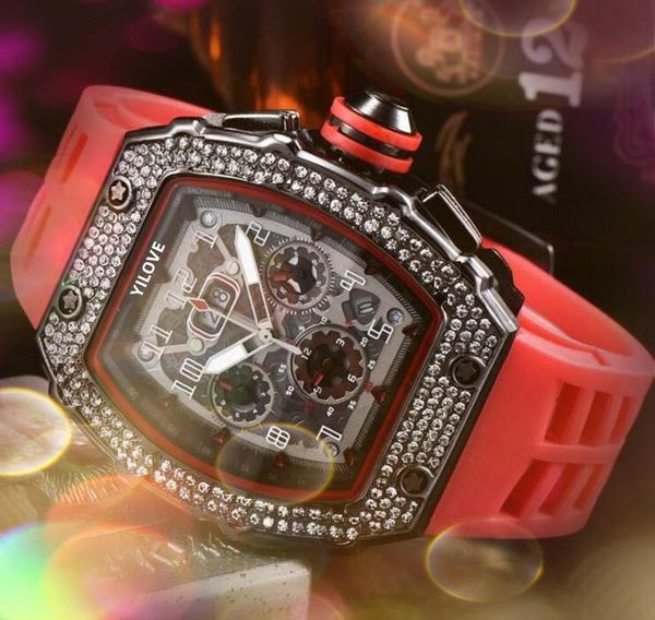 elegant noble mens diamonds ring watches 43mm japan quartz chronograph men skeleton dial hip hop rubber belt sports crime popular scanning t, Slivery;brown
elegant noble mens diamonds ring watches 43mm japan quartz chronograph men skeleton dial hip hop rubber belt sports crime popular scanning t, Slivery;brown