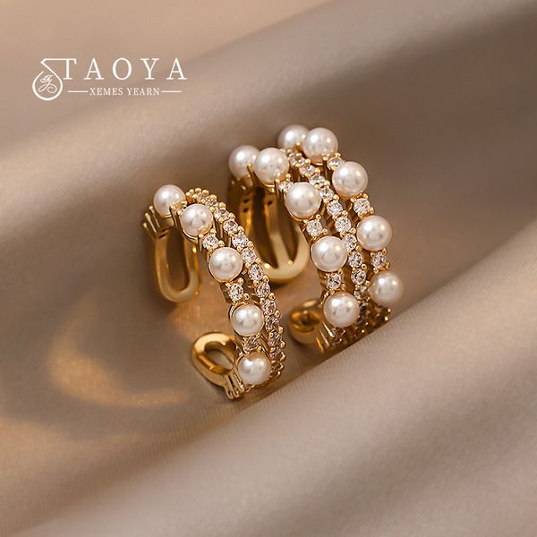 2022 light luxury zircon pearl multi layer open ring fashion jewelry for women exquisite accessories party girls, Golden;silver
2022 light luxury zircon pearl multi layer open ring fashion jewelry for women exquisite accessories party girls, Golden;silver