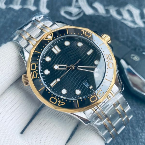mens watch luxury watches 300 aaa watches yellow gold mixed silver automatic james 007 quality water resistant luminous men's sports wr, Slivery;brown
mens watch luxury watches 300 aaa watches yellow gold mixed silver automatic james 007 quality water resistant luminous men's sports wr, Slivery;brown