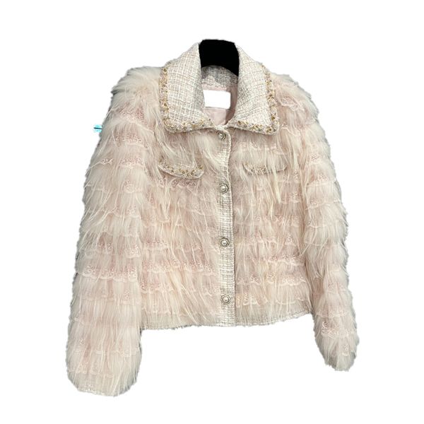 women's fur & faux fur coat heavy-duty pearl weaving plaid lace real raccoon dog hair elegant 4 colors sml winter 9065680, Black
women's fur & faux fur coat heavy-duty pearl weaving plaid lace real raccoon dog hair elegant 4 colors sml winter 9065680, Black