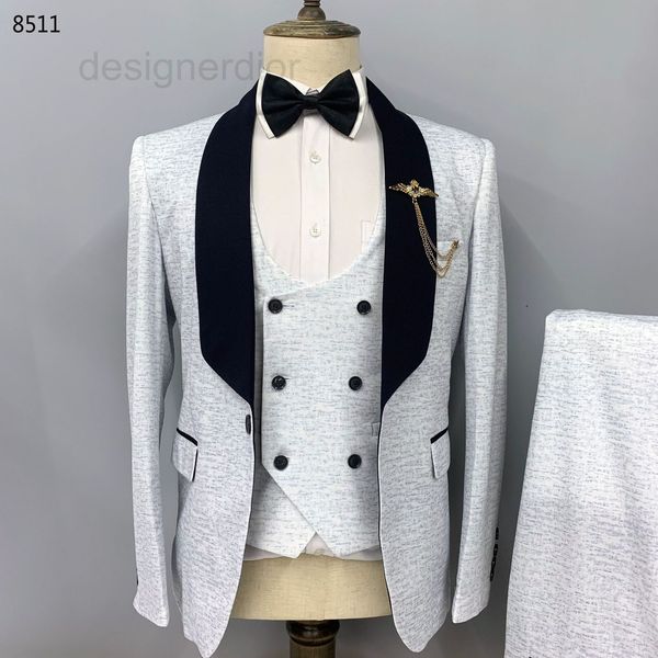 men's suits & blazers designer suit three piece spring and summer thin green fruit collar, White;black
men's suits & blazers designer suit three piece spring and summer thin green fruit collar, White;black
