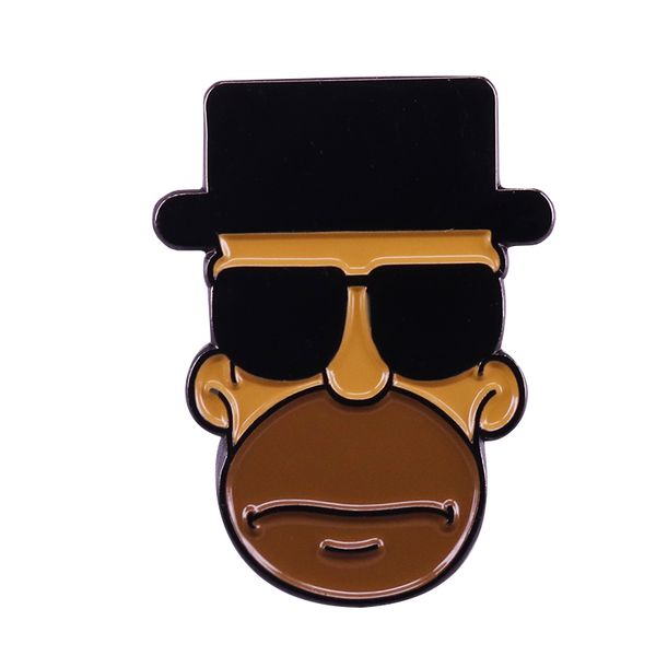 other fashion accessories homer with heisenberg hat brooch funny mash up cool breaking bad fans accessory, Silver
other fashion accessories homer with heisenberg hat brooch funny mash up cool breaking bad fans accessory, Silver