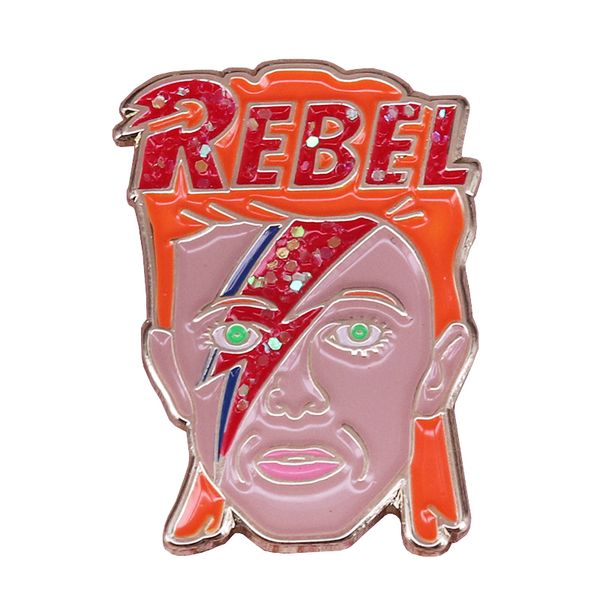 other fashion accessories david bowie rebel enamel pin glitter ziggy badge lightning brooch music art jewelry bowie fans gift, Silver
other fashion accessories david bowie rebel enamel pin glitter ziggy badge lightning brooch music art jewelry bowie fans gift, Silver