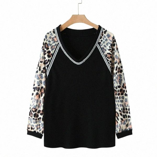 women's t-shirt women's t-shirt womens casual v-neck stitching leopard print long sleeve o-neck t shirt korean style ladies fleece, White
women's t-shirt women's t-shirt womens casual v-neck stitching leopard print long sleeve o-neck t shirt korean style ladies fleece, White