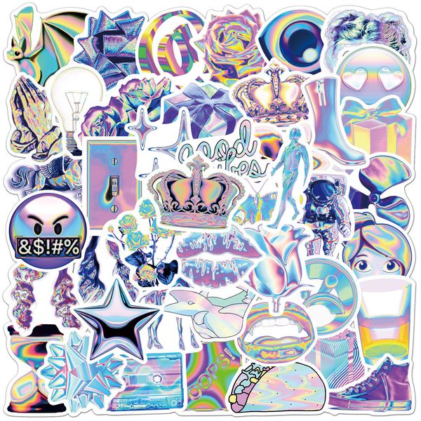 50pcs wholesale colorful laser stickers pack for diy phone case suitcase fridge water bottle sticker decals
50pcs wholesale colorful laser stickers pack for diy phone case suitcase fridge water bottle sticker decals