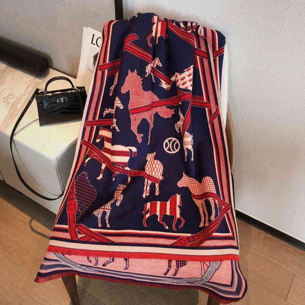 classic style autumn and new imitation cashmere shawl women's elegant temperament thickened warm scarf high-grade, Blue;gray
classic style autumn and new imitation cashmere shawl women's elegant temperament thickened warm scarf high-grade, Blue;gray