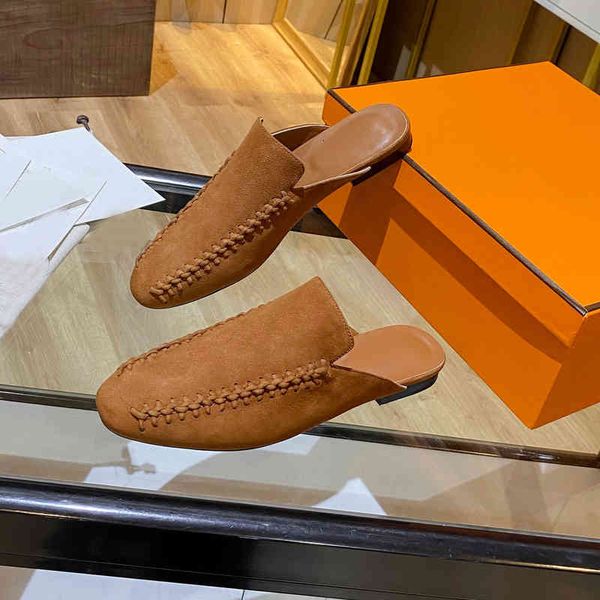 dress shoes style baotou semi slippers women wear fashionable cool comfortable flat bottom net red muller lazy shoes trend, Black
dress shoes style baotou semi slippers women wear fashionable cool comfortable flat bottom net red muller lazy shoes trend, Black