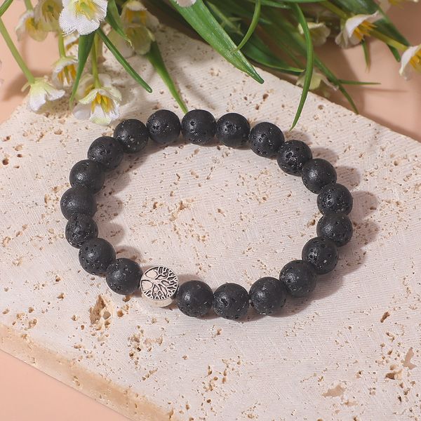 8mm natural black lava stone strands tree of life bracelet diy volcano rock essential oil diffuser bracelet for women men jewelry
8mm natural black lava stone strands tree of life bracelet diy volcano rock essential oil diffuser bracelet for women men jewelry