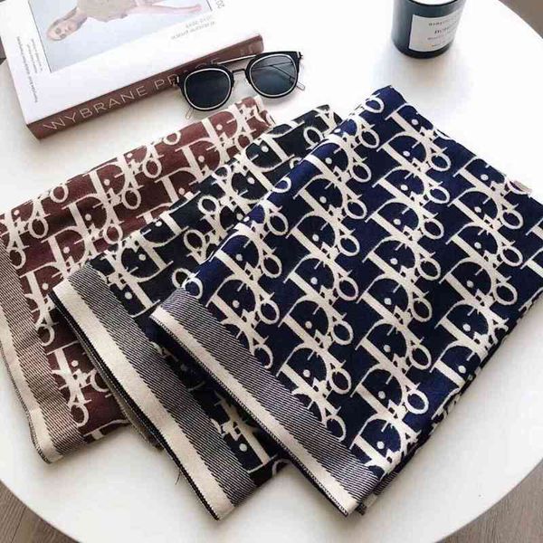 classic style new cashmere women's warm long thickened scarf shawl versatile brushed scarf, Blue;gray
classic style new cashmere women's warm long thickened scarf shawl versatile brushed scarf, Blue;gray
