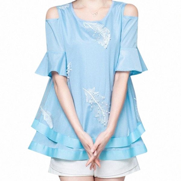 women's blouses & shirts women short sleeve blouse plus size blusas mujer de moda casual loose o neck summer nice bead shirts 2021 wom, White
women's blouses & shirts women short sleeve blouse plus size blusas mujer de moda casual loose o neck summer nice bead shirts 2021 wom, White
