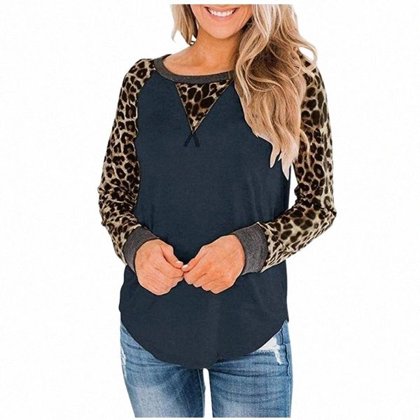 women's blouses & shirts womens blouses leopard print o-neck long sleeve tunic shirts casual and ropa mujer blusa women's & d1id#, White
women's blouses & shirts womens blouses leopard print o-neck long sleeve tunic shirts casual and ropa mujer blusa women's & d1id#, White