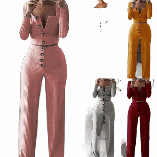 women's tracksuits cardigan slim two piece set women knitted tracksuit crop pants solid color sweatpants fitness sweatsuit 2021 fall su, Gray
women's tracksuits cardigan slim two piece set women knitted tracksuit crop pants solid color sweatpants fitness sweatsuit 2021 fall su, Gray