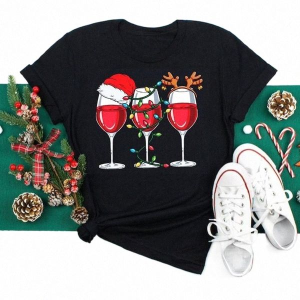 women's t-shirt women's t-shirt fixsys women casual christmas wine glass printed black o-neck streetwear short sleeve female shirt, White
women's t-shirt women's t-shirt fixsys women casual christmas wine glass printed black o-neck streetwear short sleeve female shirt, White