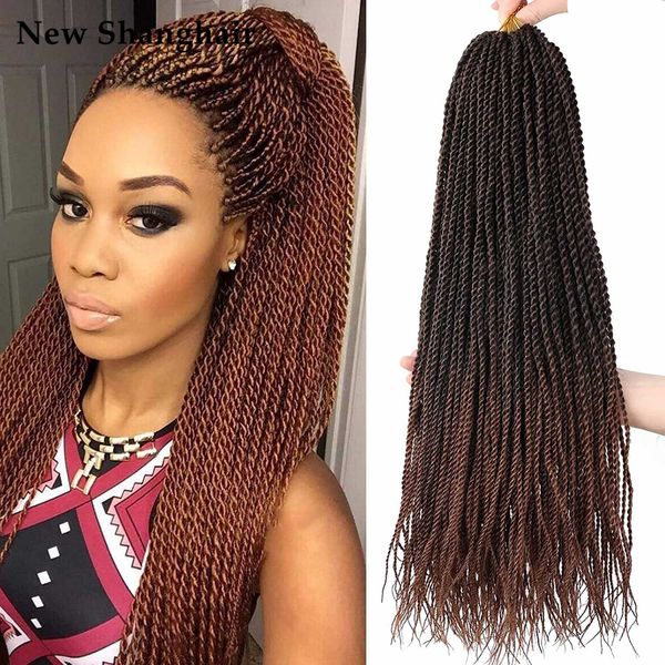 senegalese twist hair crochet braids 30 strands pack 18 inch black ombre blonde grey purple color synthetic hair extension bs23b
senegalese twist hair crochet braids 30 strands pack 18 inch black ombre blonde grey purple color synthetic hair extension bs23b
