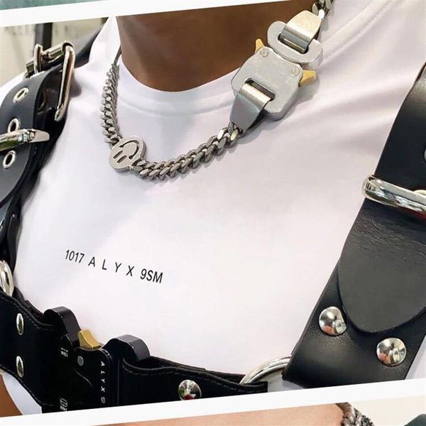 2020 1017 alyx studio logo metal chain necklace bracelet belts men women hip hop outdoor street accessories festival gift shi3090, Silver
2020 1017 alyx studio logo metal chain necklace bracelet belts men women hip hop outdoor street accessories festival gift shi3090, Silver