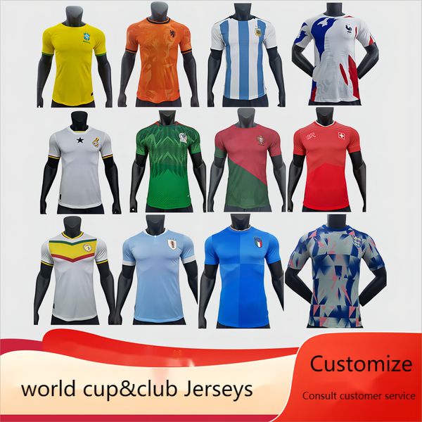 fans soccer jersey football shirt football uniform terylene factory wholesale customized 2022 qatar world cup national team, Black
fans soccer jersey football shirt football uniform terylene factory wholesale customized 2022 qatar world cup national team, Black