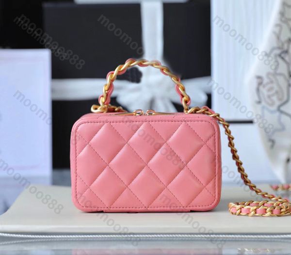 10a tier mirror quality mini vanity case bag real leather women lambskin quilted zipper cosmetic purse luxury designer shoulder chain box ba
10a tier mirror quality mini vanity case bag real leather women lambskin quilted zipper cosmetic purse luxury designer shoulder chain box ba