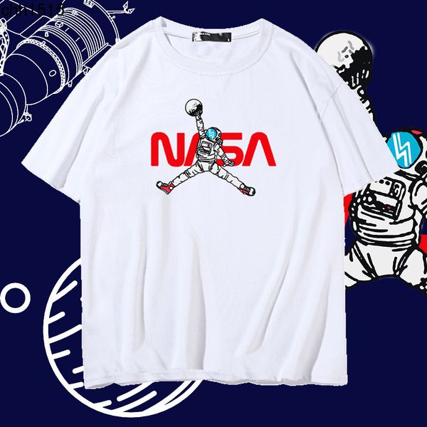 nasa astronaut co tee short sleeve t-shirt men's summer loose sports cartoon half sleeve youth simple casual top, White;black
nasa astronaut co tee short sleeve t-shirt men's summer loose sports cartoon half sleeve youth simple casual top, White;black