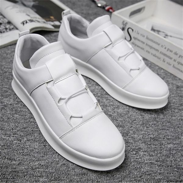 dress shoes brand men leather casual slip on loafers white men's platform fashion leisure driving soft moccasins 220912, Black
dress shoes brand men leather casual slip on loafers white men's platform fashion leisure driving soft moccasins 220912, Black